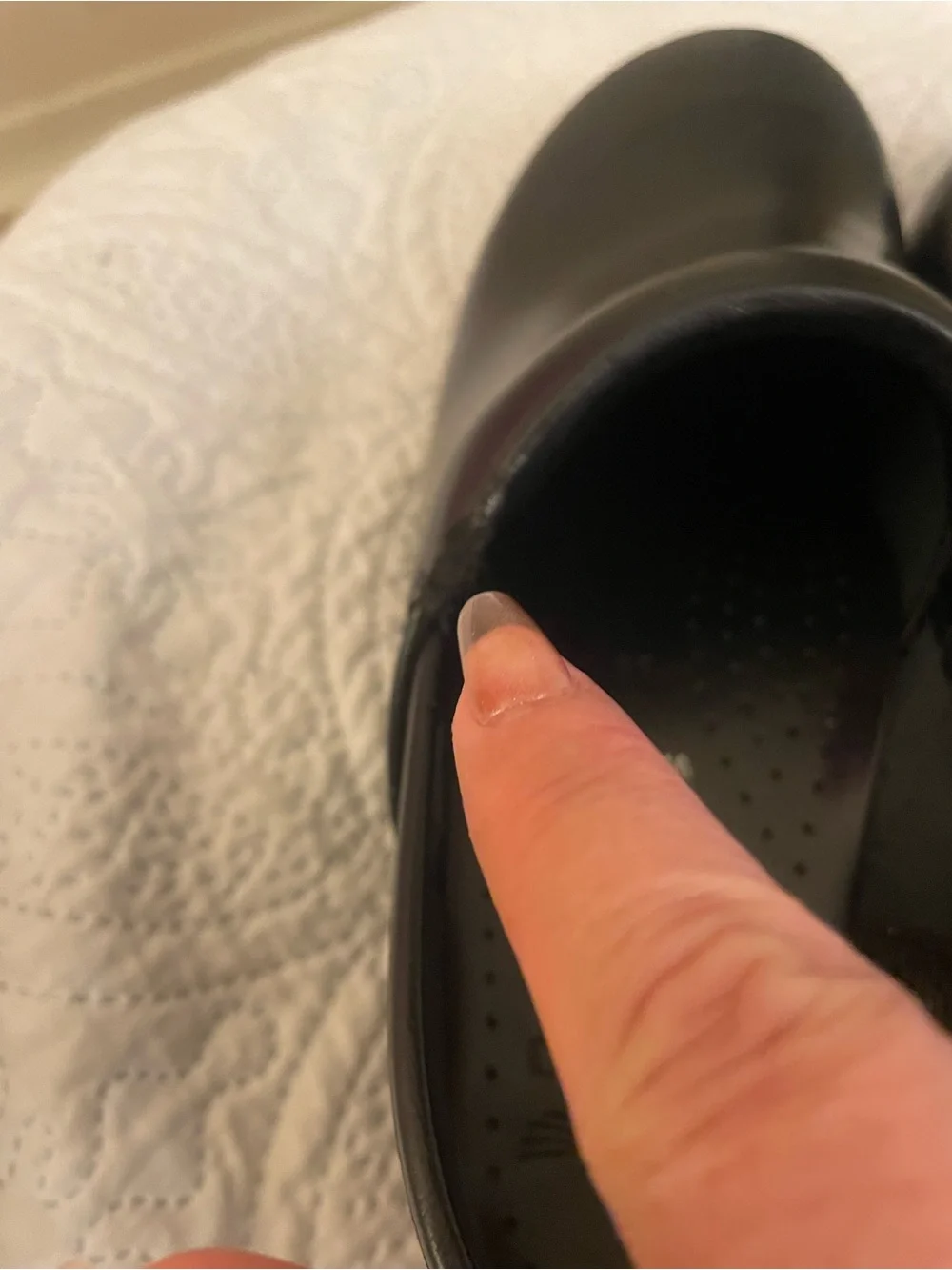 Black unisex Slip-On Clogs